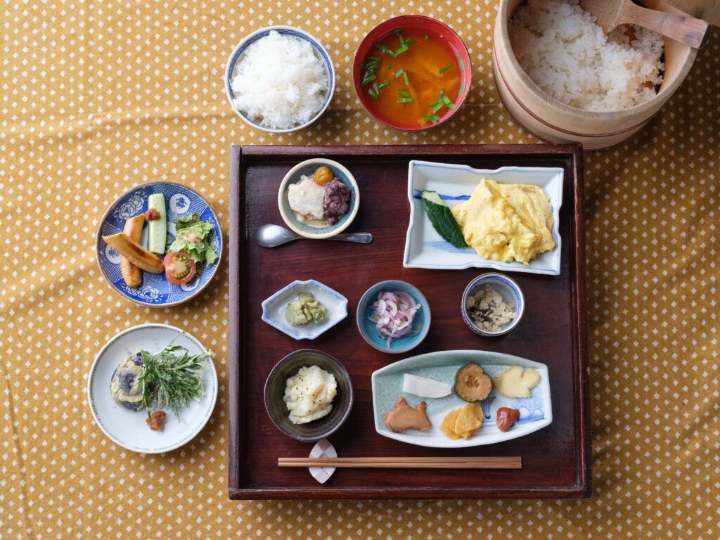 百姓屋敷じろえむレストランで提供される食事