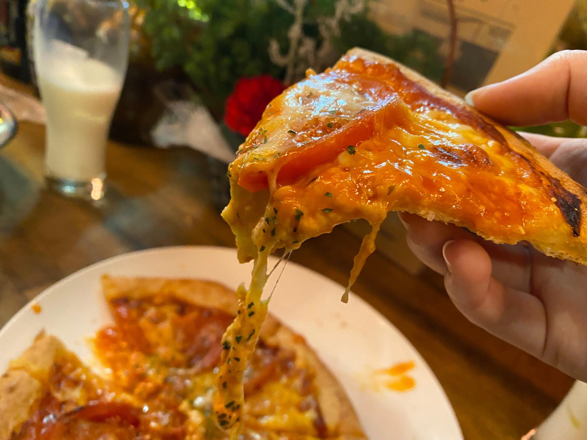 程よいチーズの溶け加減がたまらなかったです。