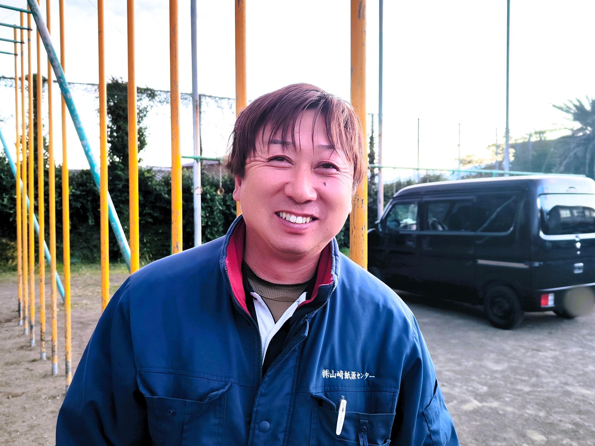 小倉良一監督。初対面とは思えない何かを感じました