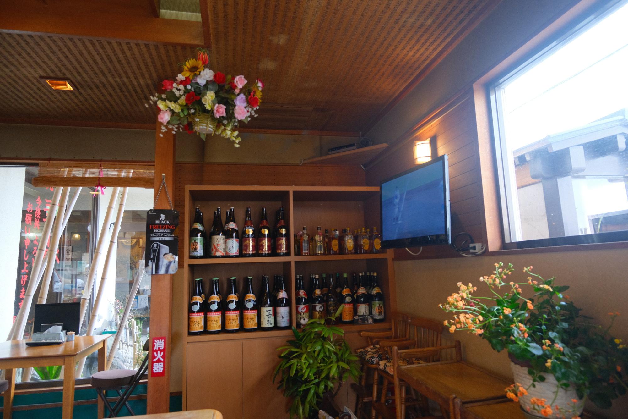 多くの銘柄のお酒も揃う