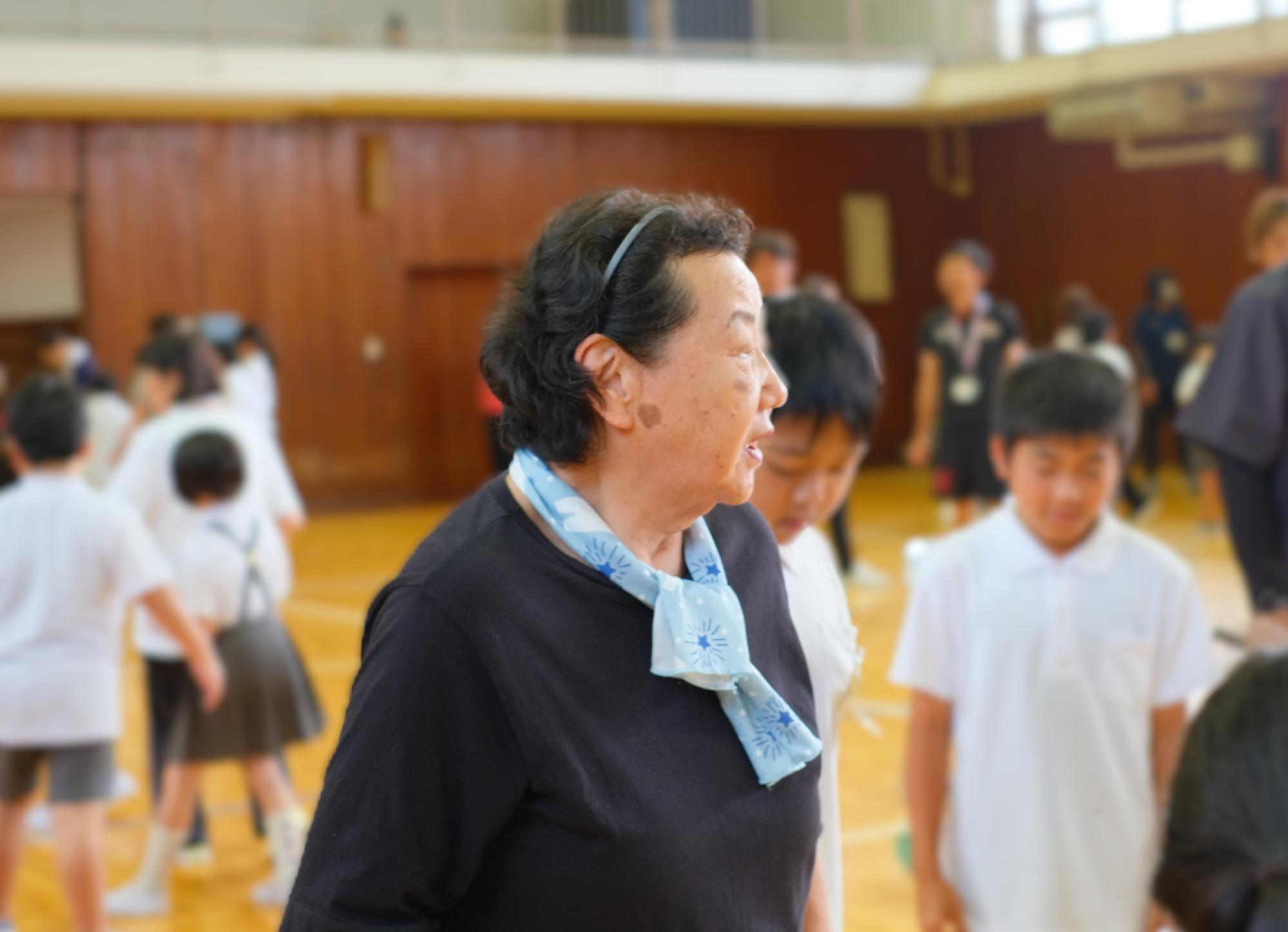 1970年の大阪万国博覧会で踊りを披露した 村田 文香さん