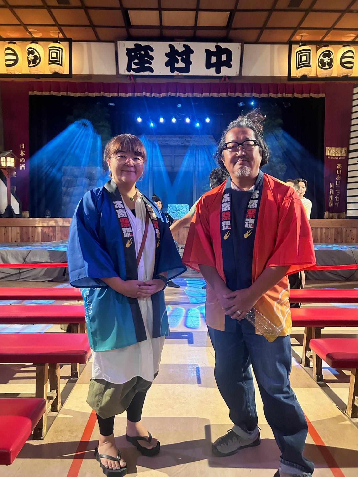 （諌山さんと中塚さん）
