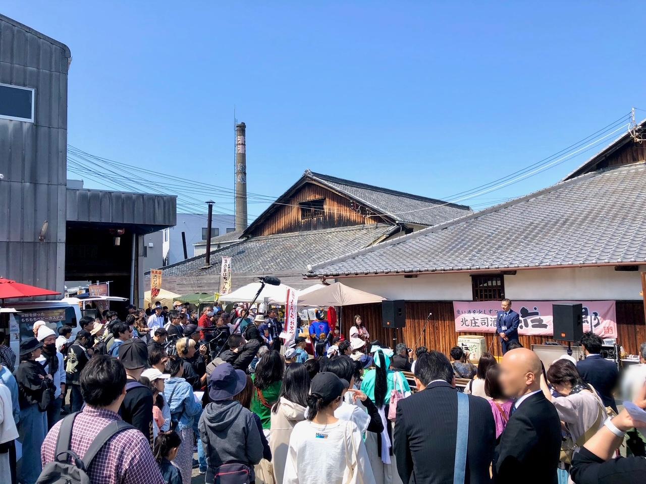 第19回「春の酒蔵祭」の様子 (画像提供 北庄司酒造店)