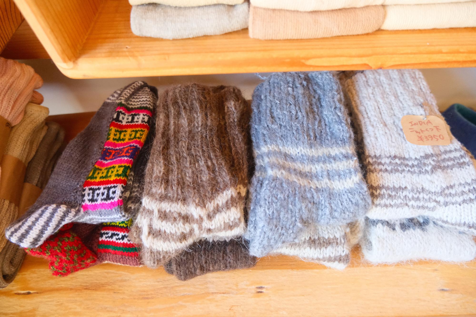 INDIAニットくつ下 3,950円