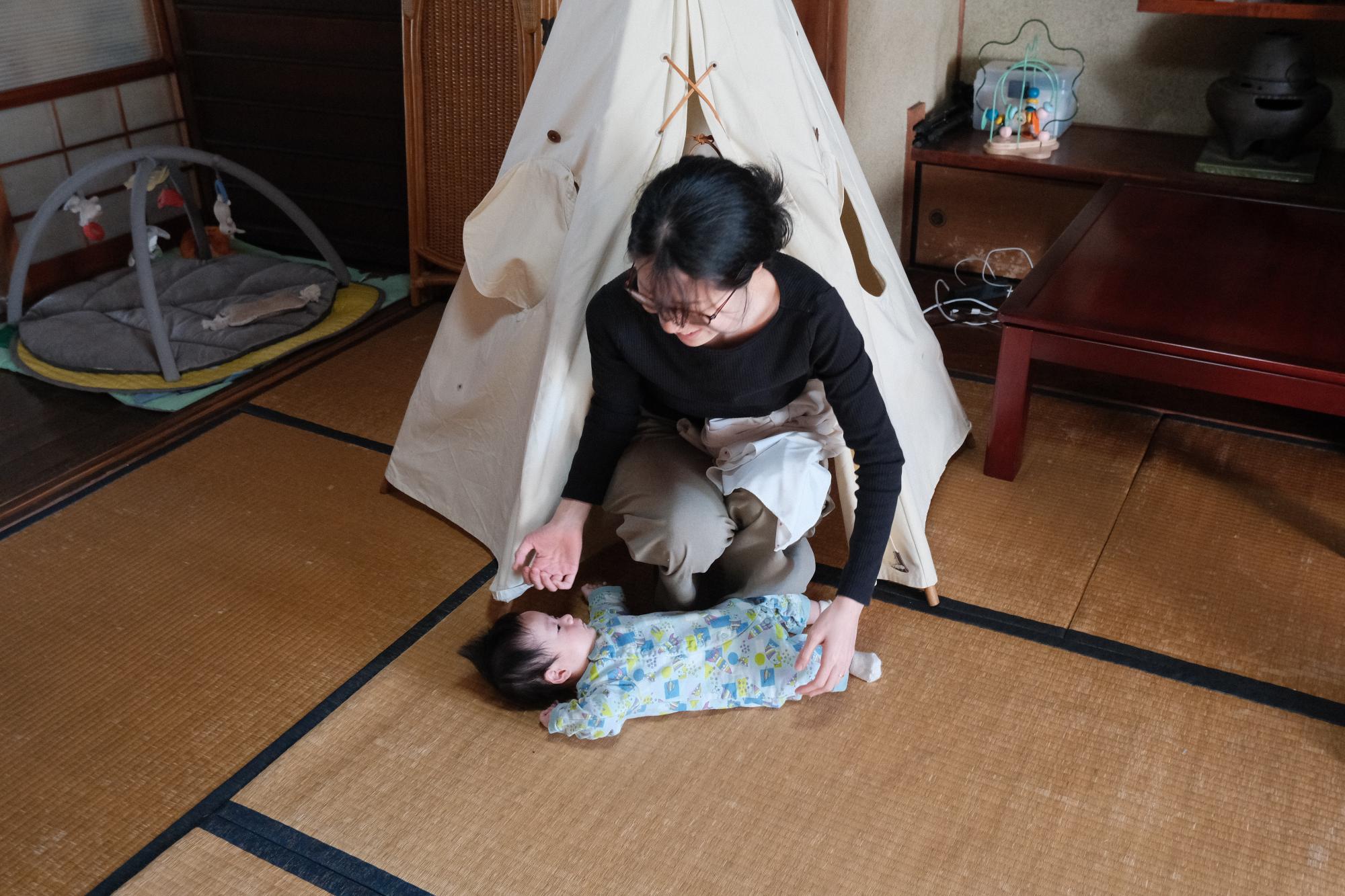 あかちゃんの授乳スペースも、