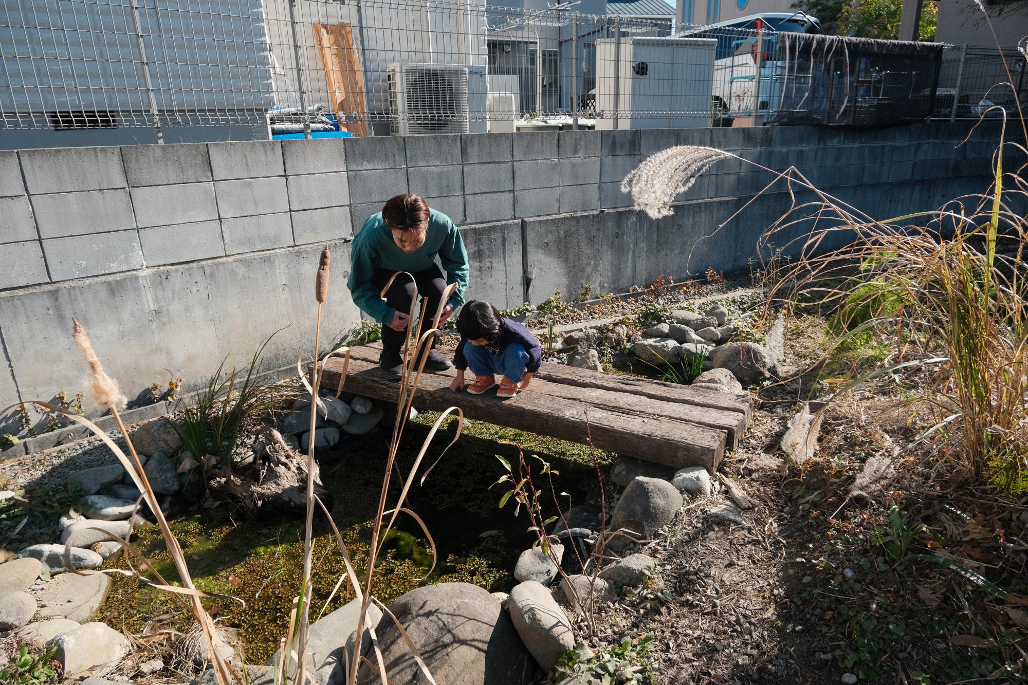 気温が18度を超える日であれば、水遊びもできちゃう