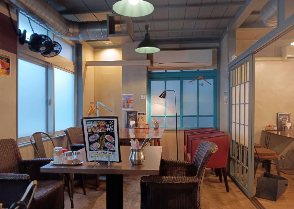 「イノシカブーム」の店内