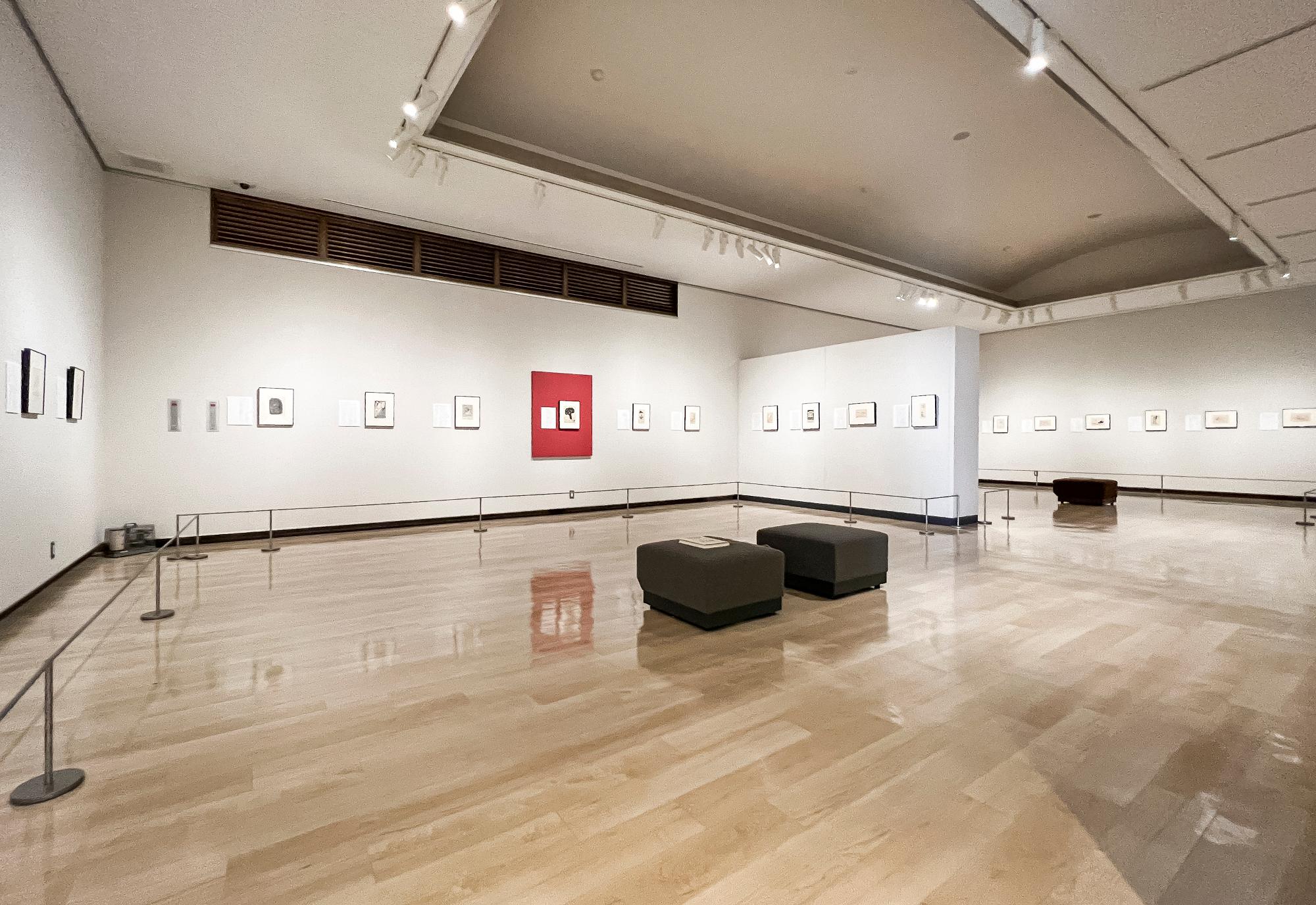 挿絵原画の横には本文が