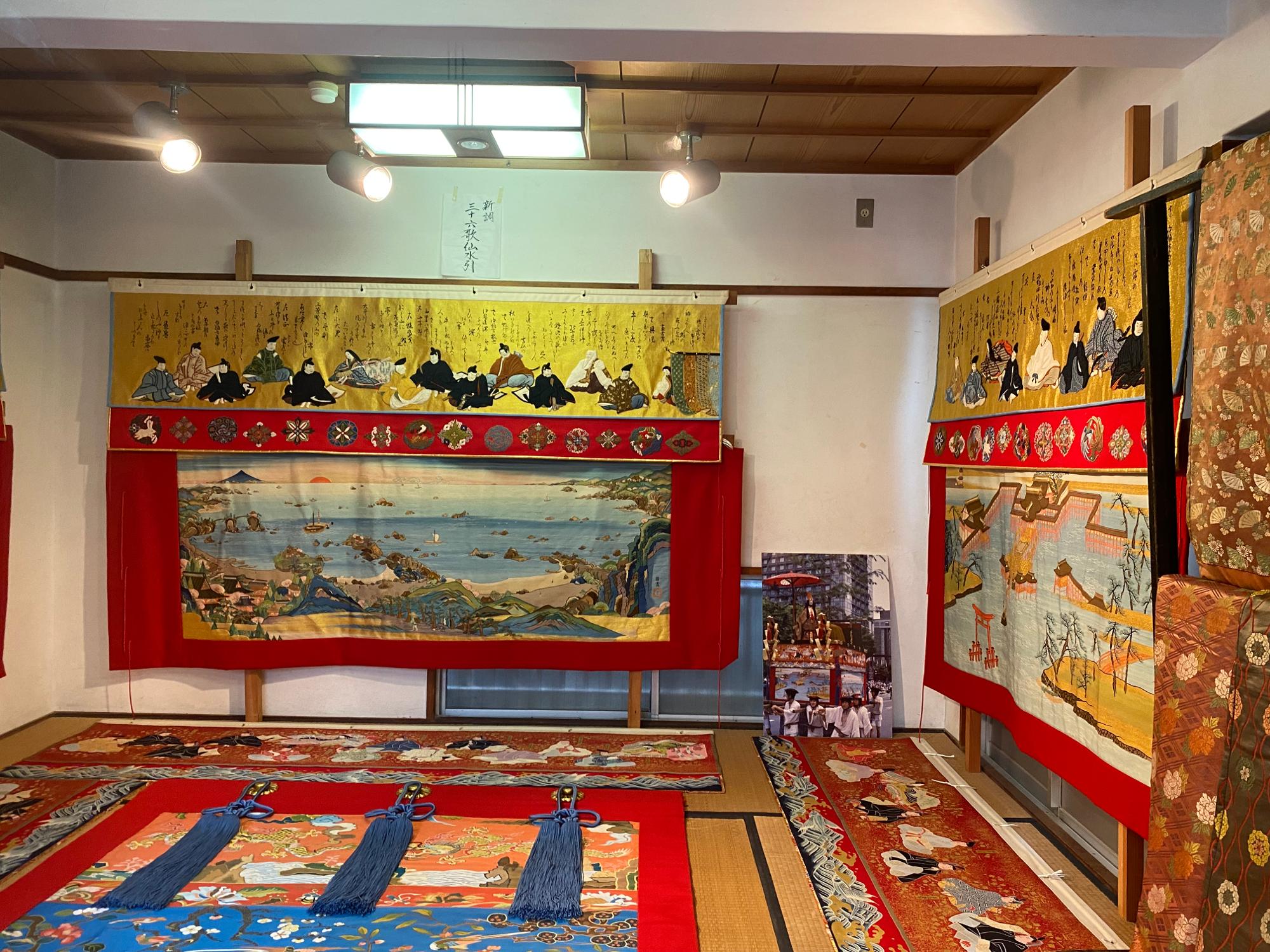 復元新調された懸装品
