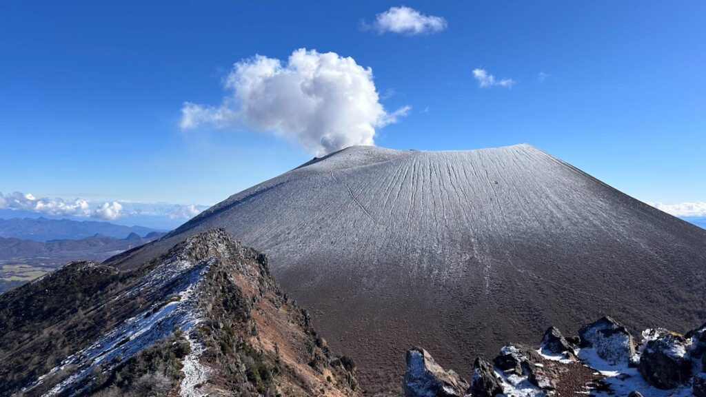 【小諸市】浅間山の冬景色「ガトーショコラに会いに行ってきました」