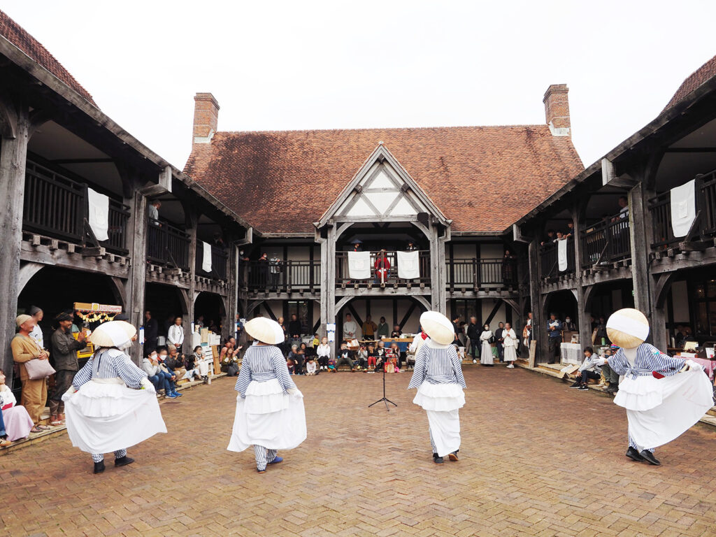 地域のイベントにパフォーマーとして出演したとき