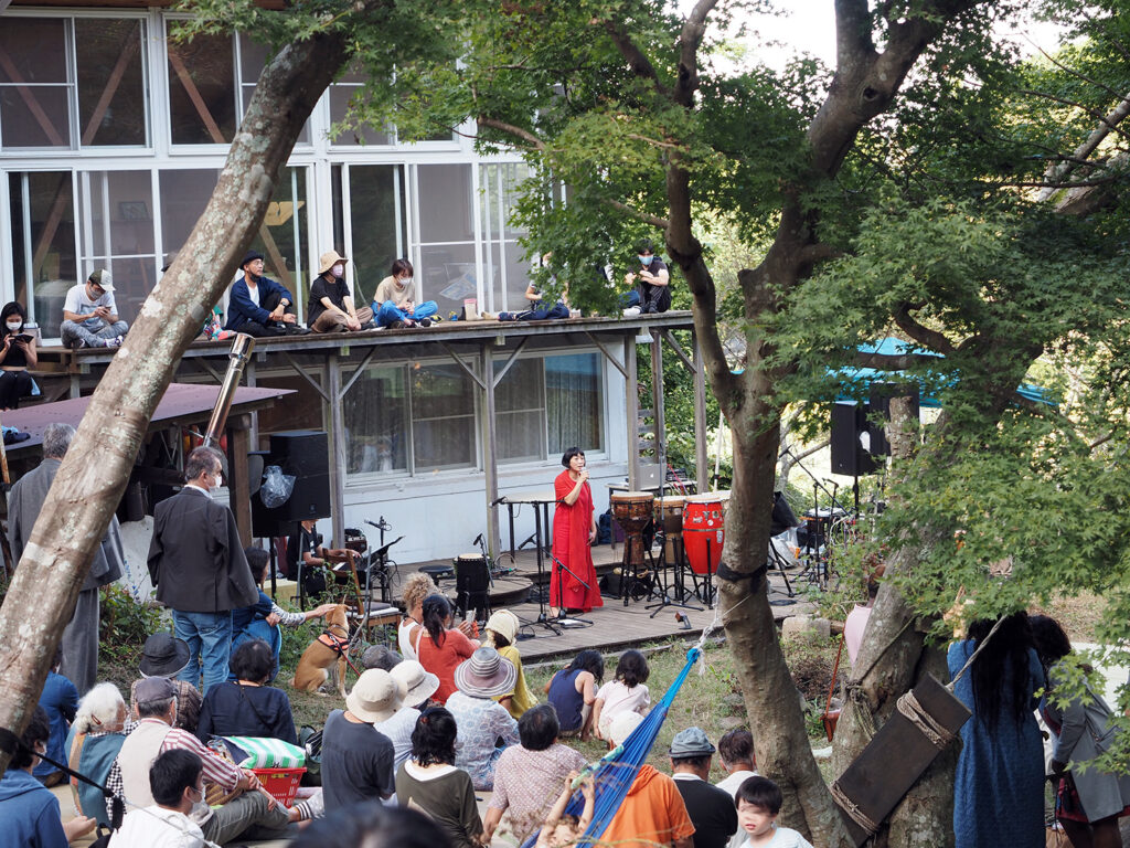 2021年の鴨川自然王国秋の大収穫祭の様子