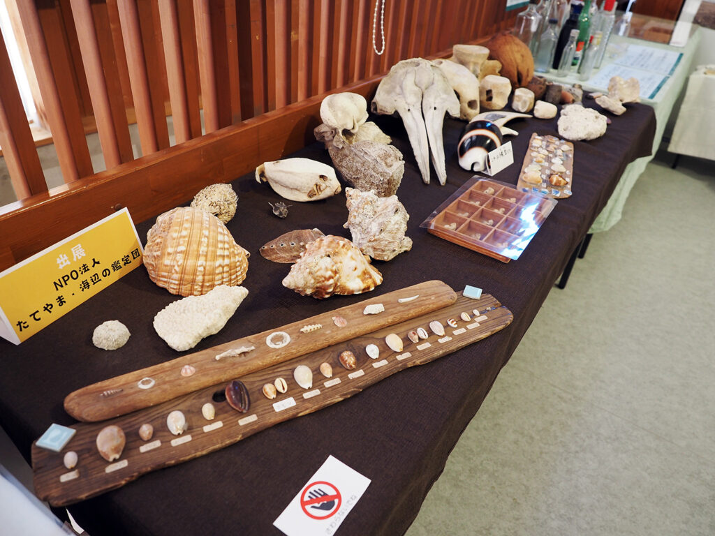 「漂着物展2025 in南房総」展示の様子