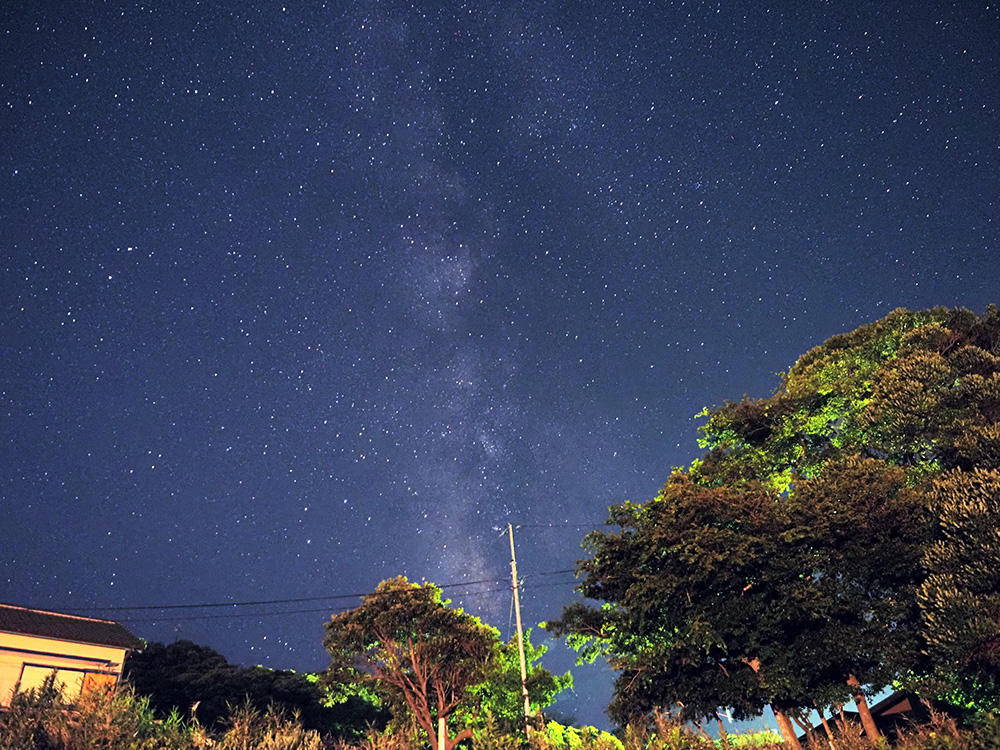 ブエナビスタビーチクラブから見える星空