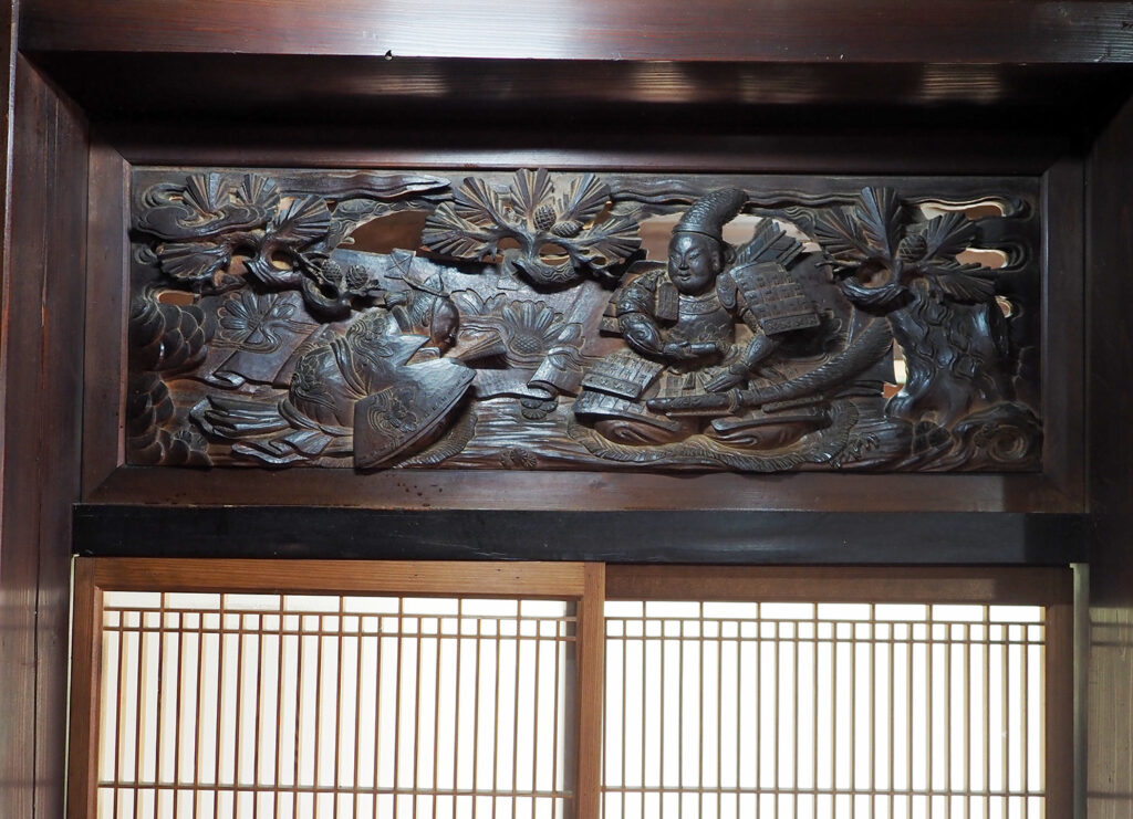 小谷家に残る後藤喜三郎橘義信の作品