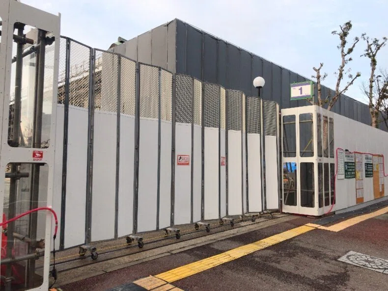 工事中の福岡県立美術館4
